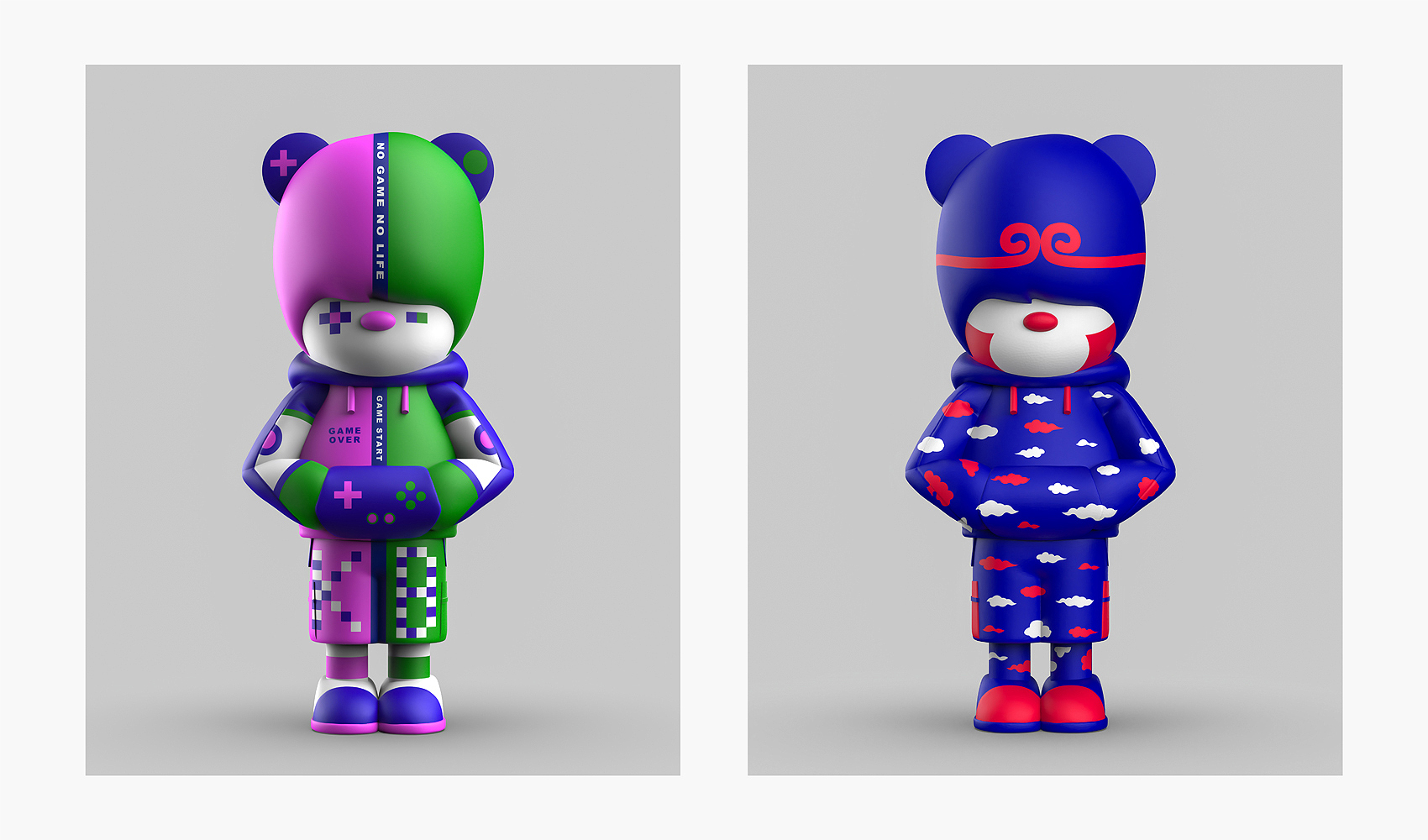 功福熊动漫IP设计