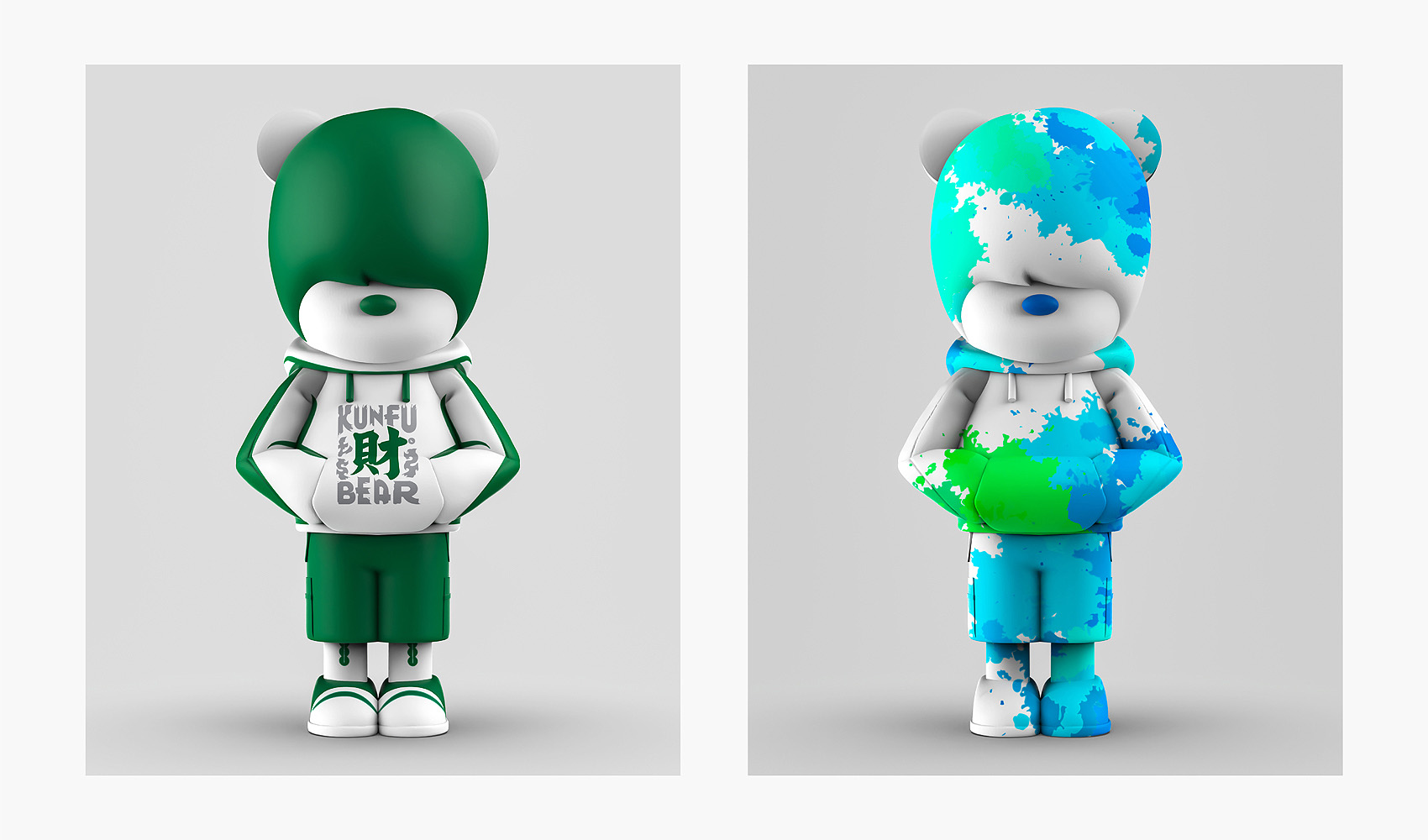 功福熊动漫IP设计