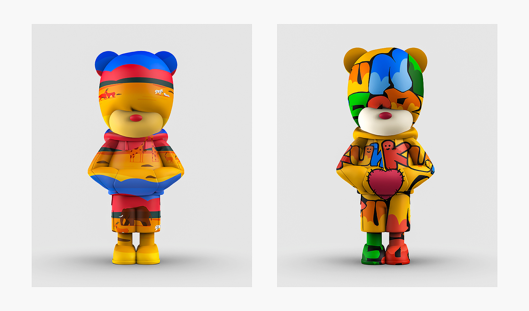 功福熊动漫IP设计